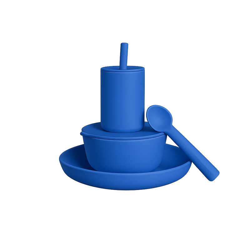 Rommer Dinner Set in Cornflower
